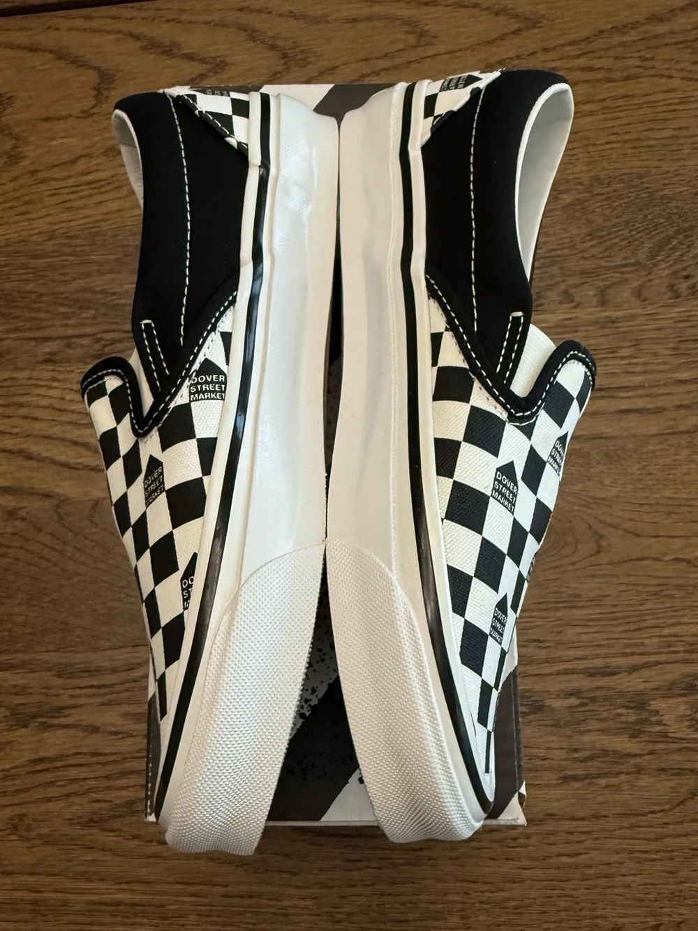 Rare Dover Street Market x Vans UA OG Classic Slip-On LX Sneakers Men's 7 NIB